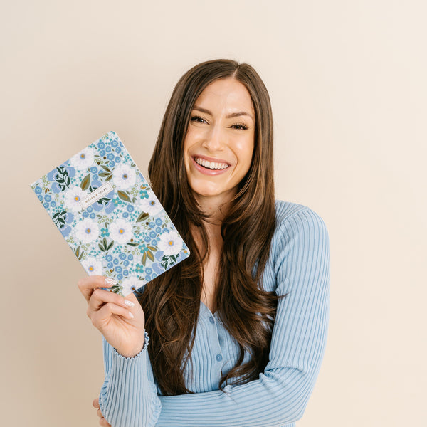 Sweet Meadow Blue Notebook