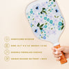 Floral Pickleball Paddle - 8 colors!