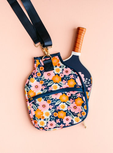Pickleball Paddle Case - Bright + Bloomy