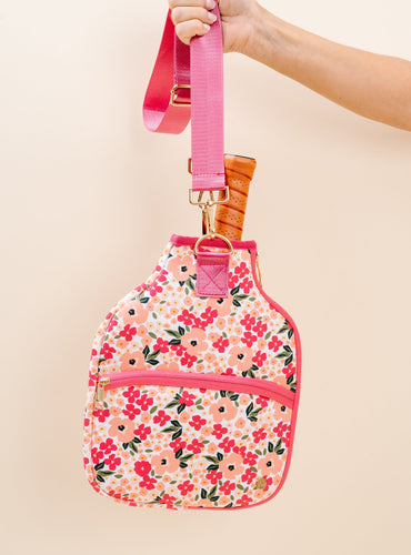 Pickleball Paddle Case - Lively Flora