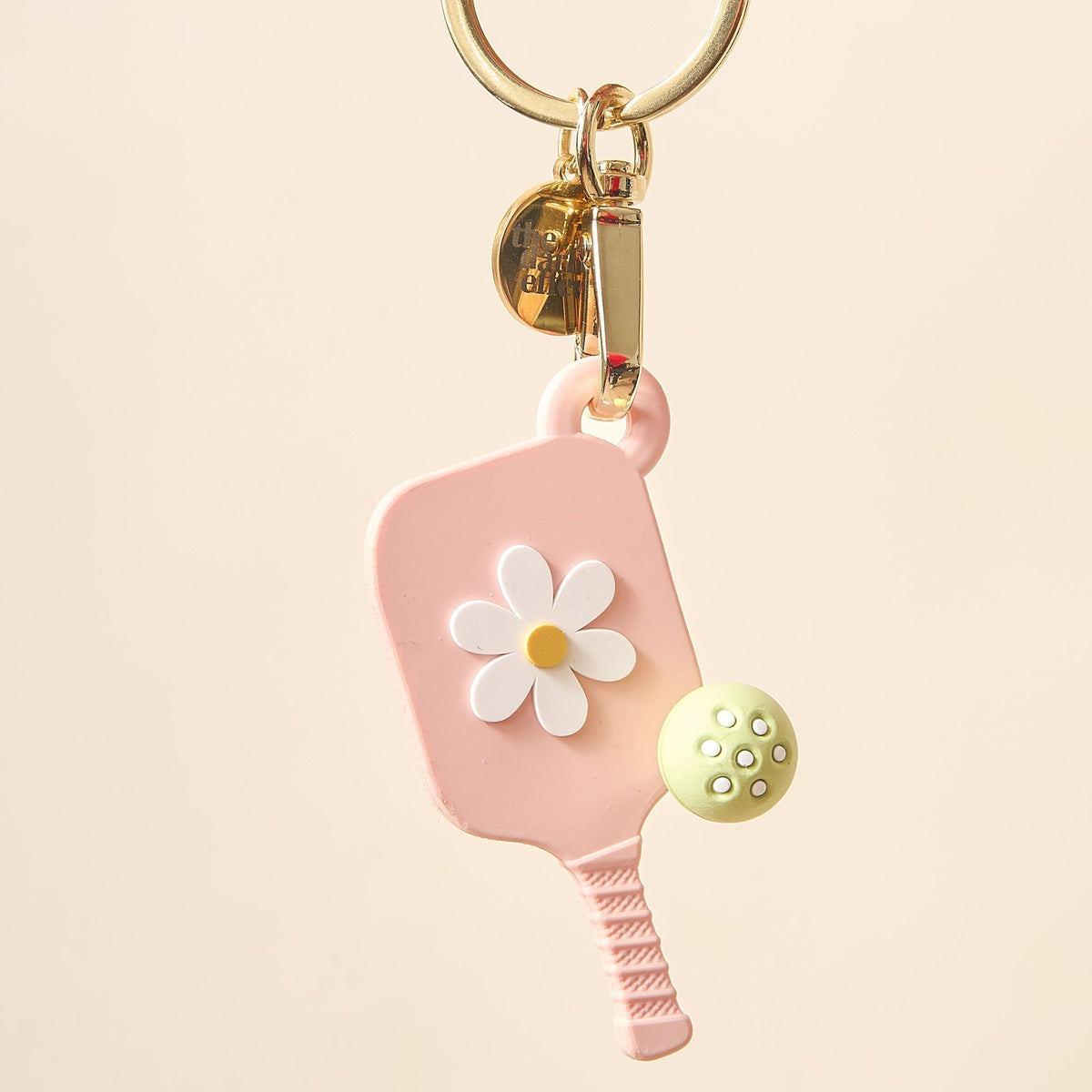 Sandstone Tiny Pickleball Paddle Keychain