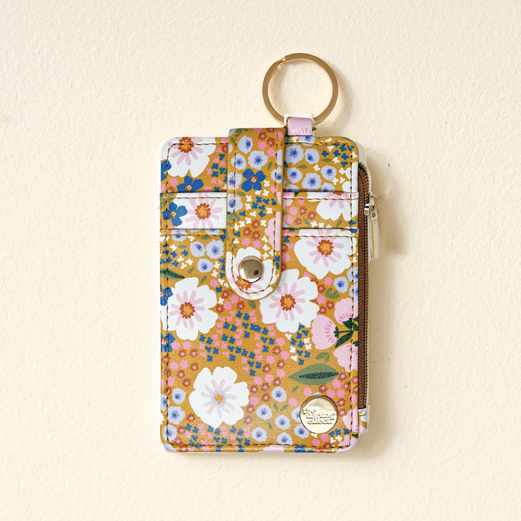 Keychain Card Wallet - Sweet Meadow Floral