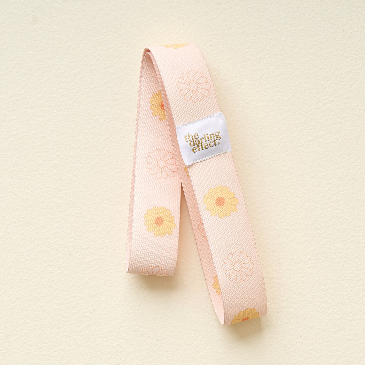 Darling Daisy Peach Stay-Put Towel Band