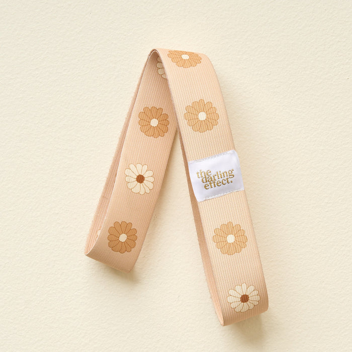 Darling Daisy Tan Stay-Put Towel Band