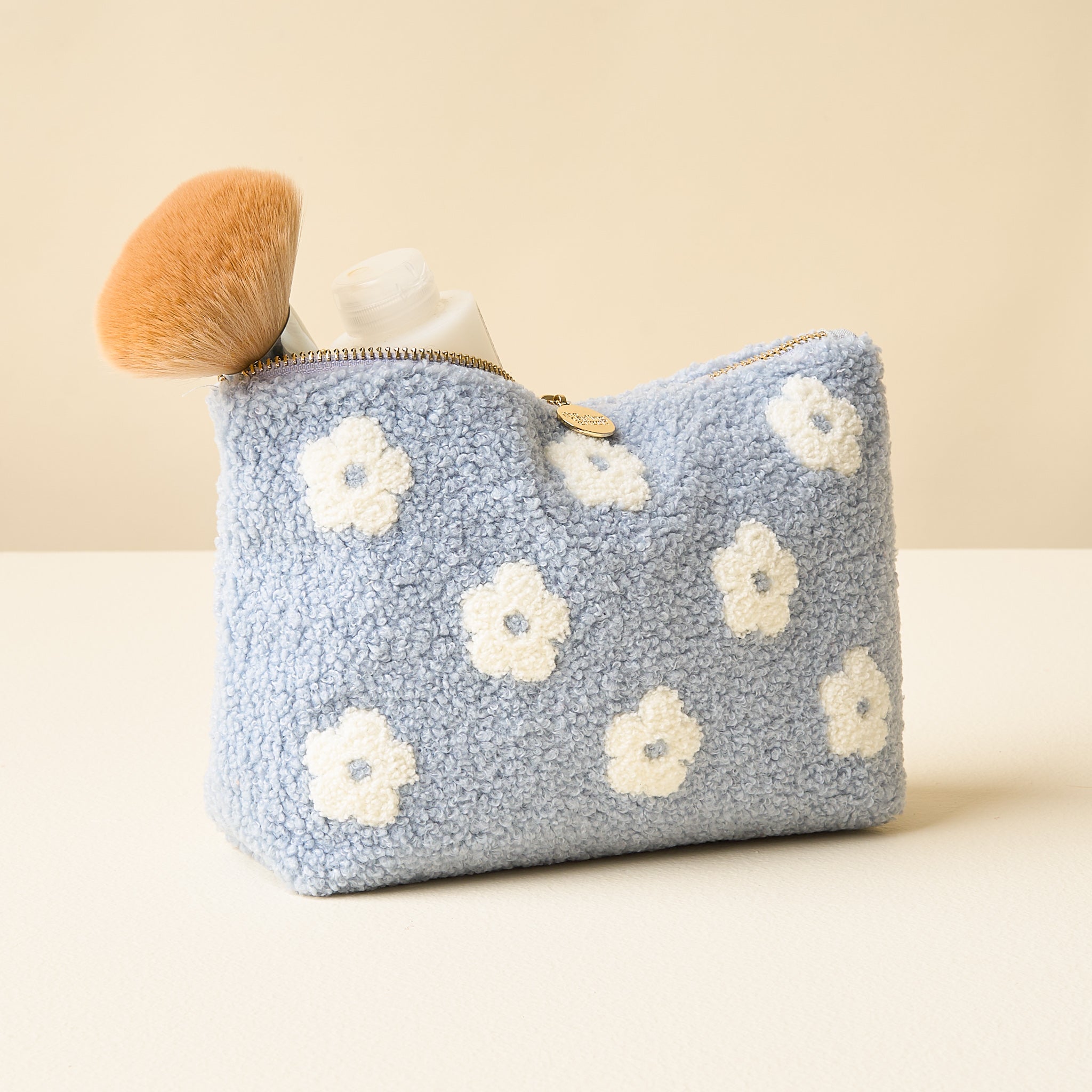 Flower Teddy Pouch