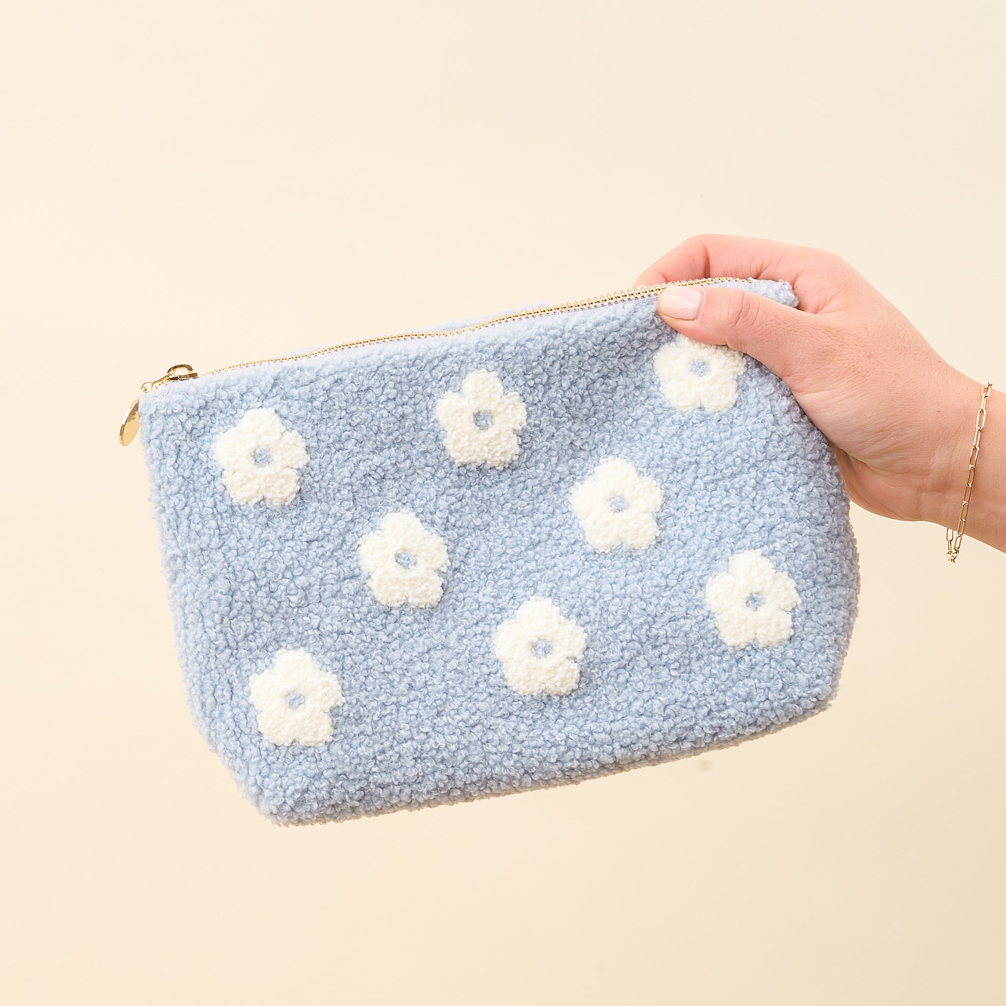 Flower Teddy Pouch