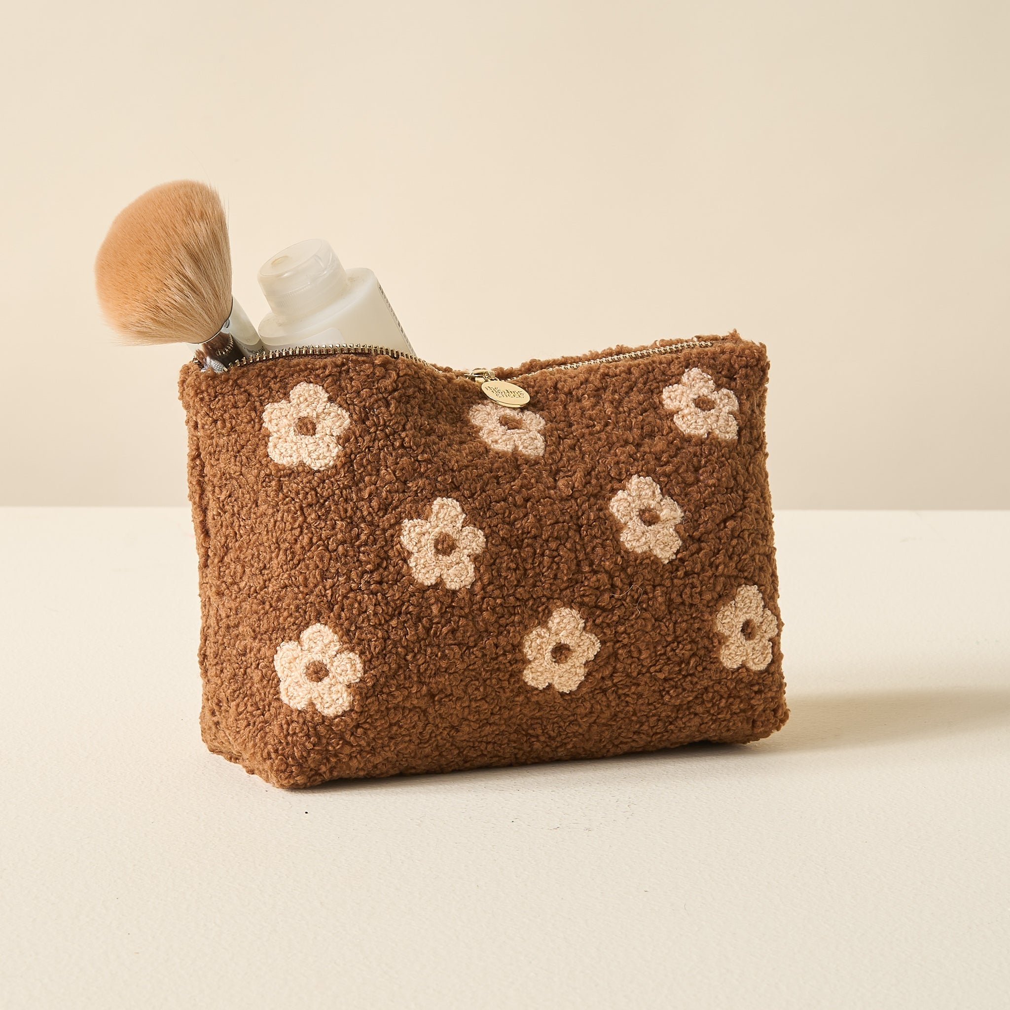 Flower Teddy Pouch