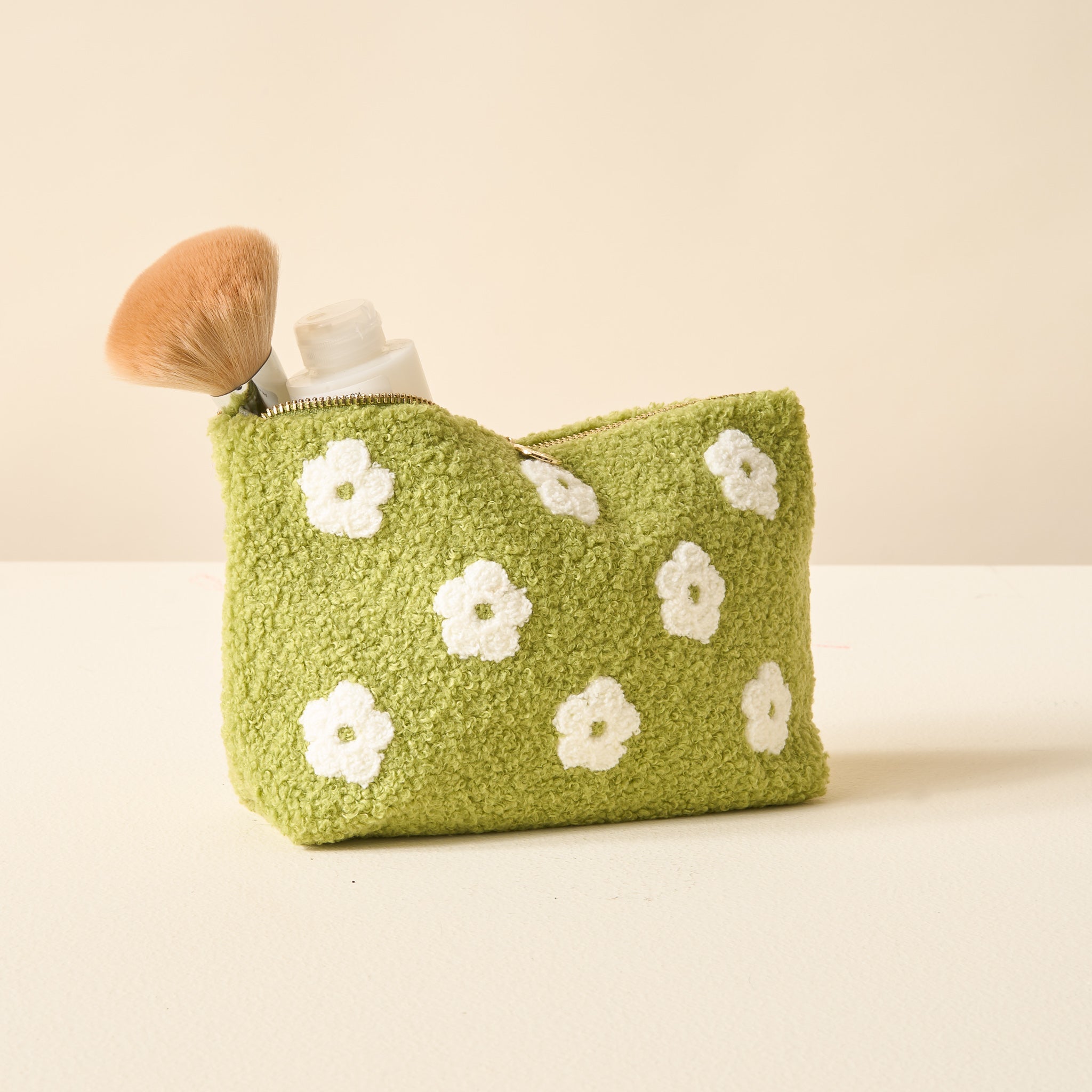 Flower Teddy Pouch