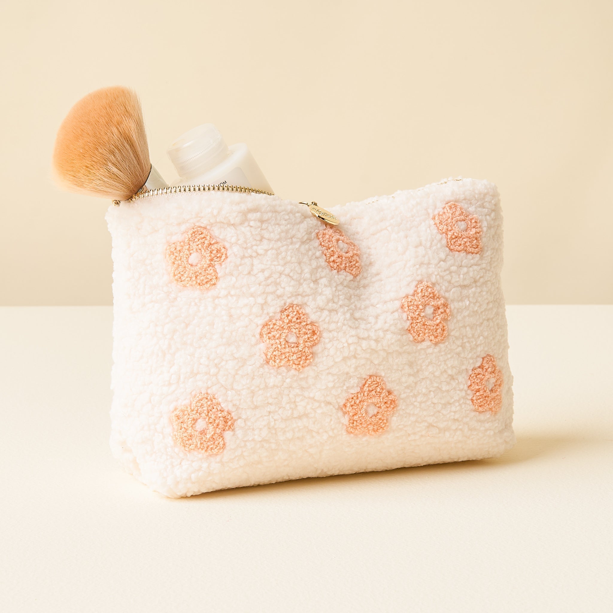 Flower Teddy Pouch