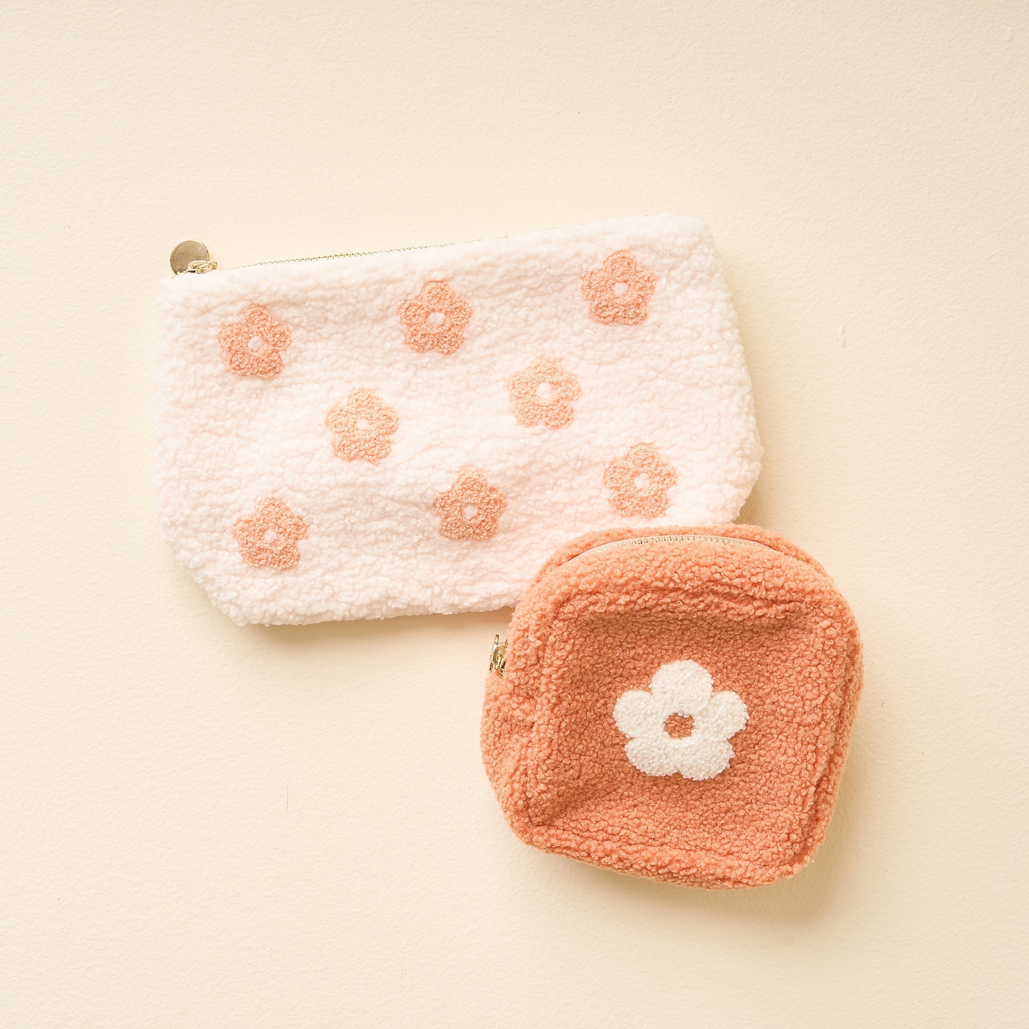 Flower Teddy Pouch