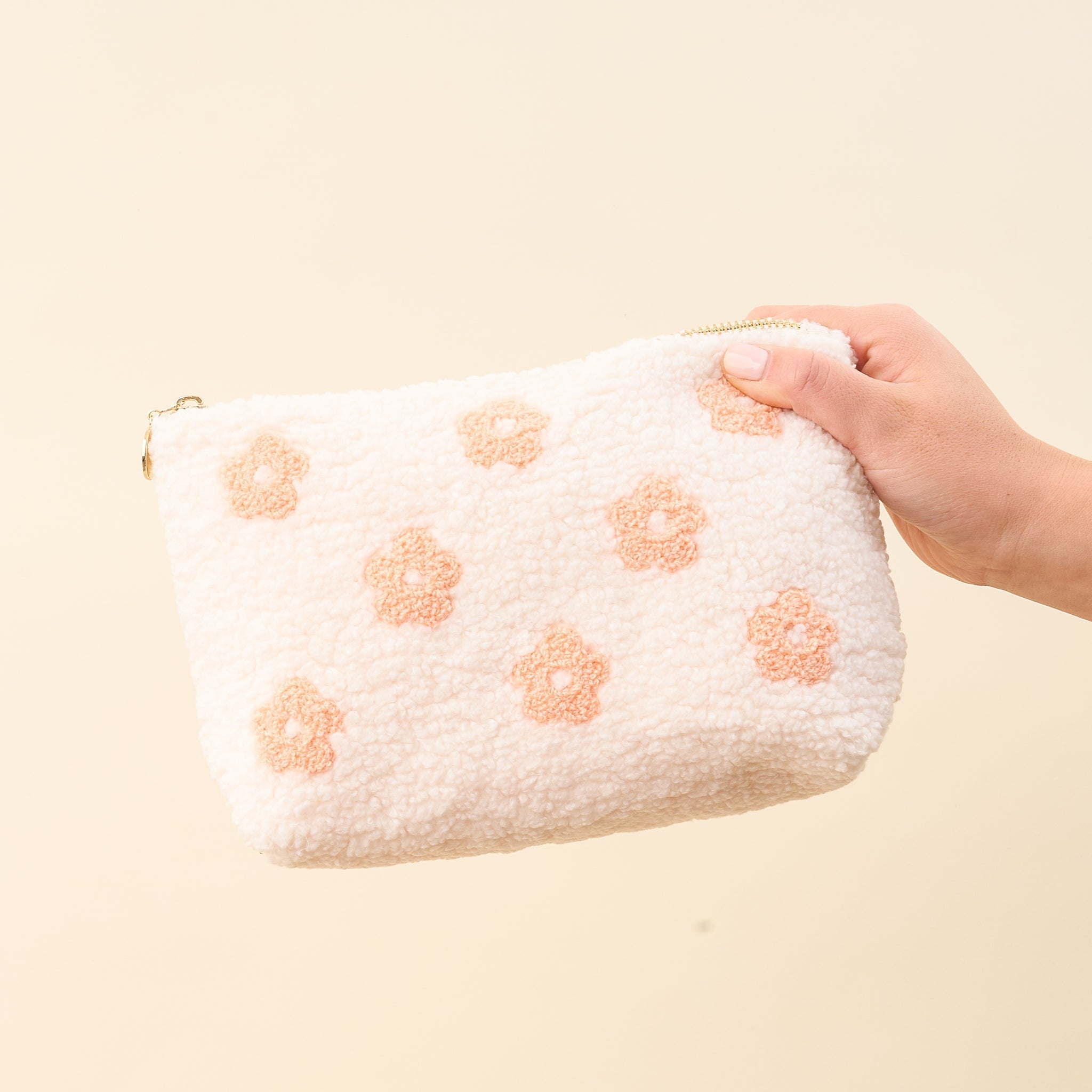 Flower Teddy Pouch