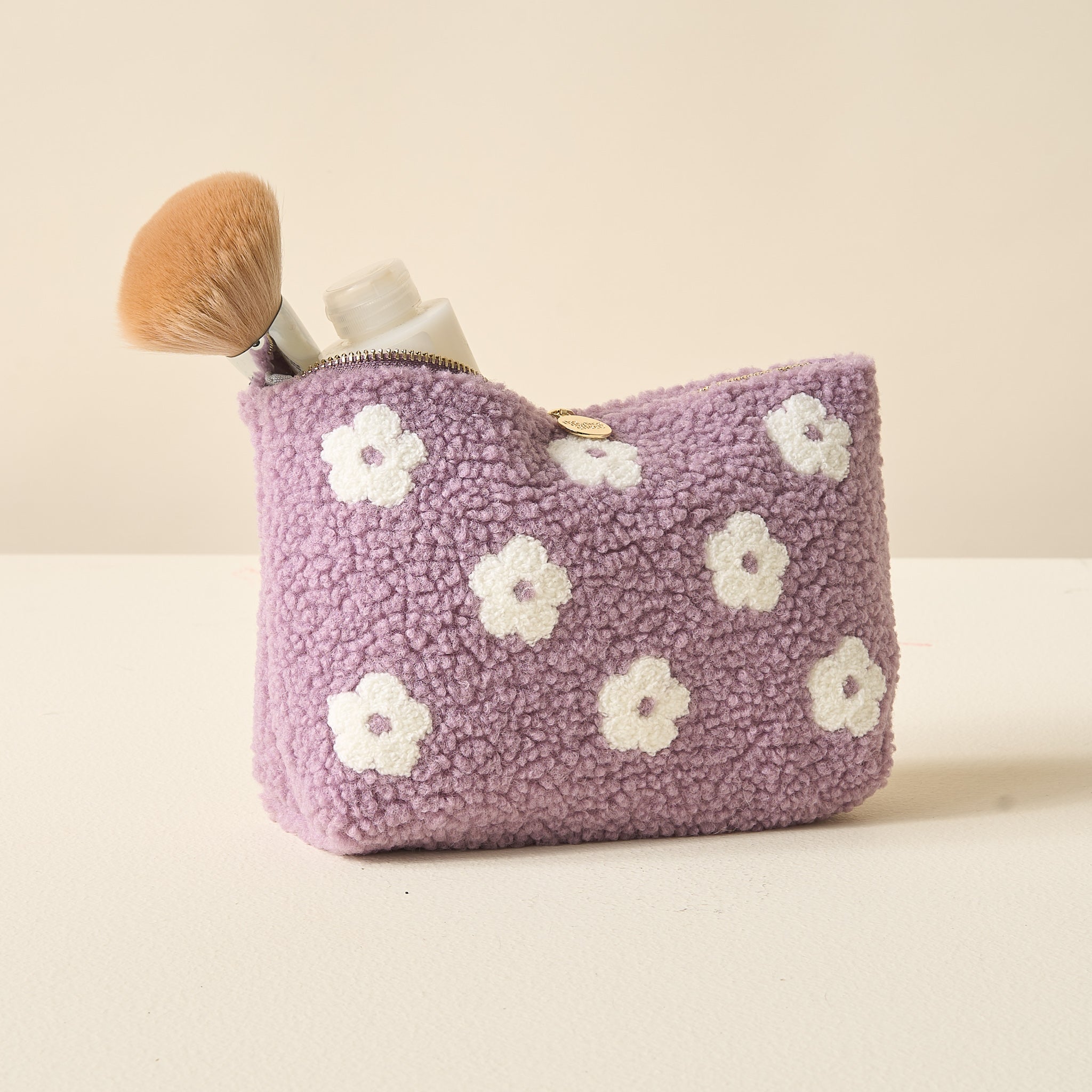 Flower Teddy Pouch