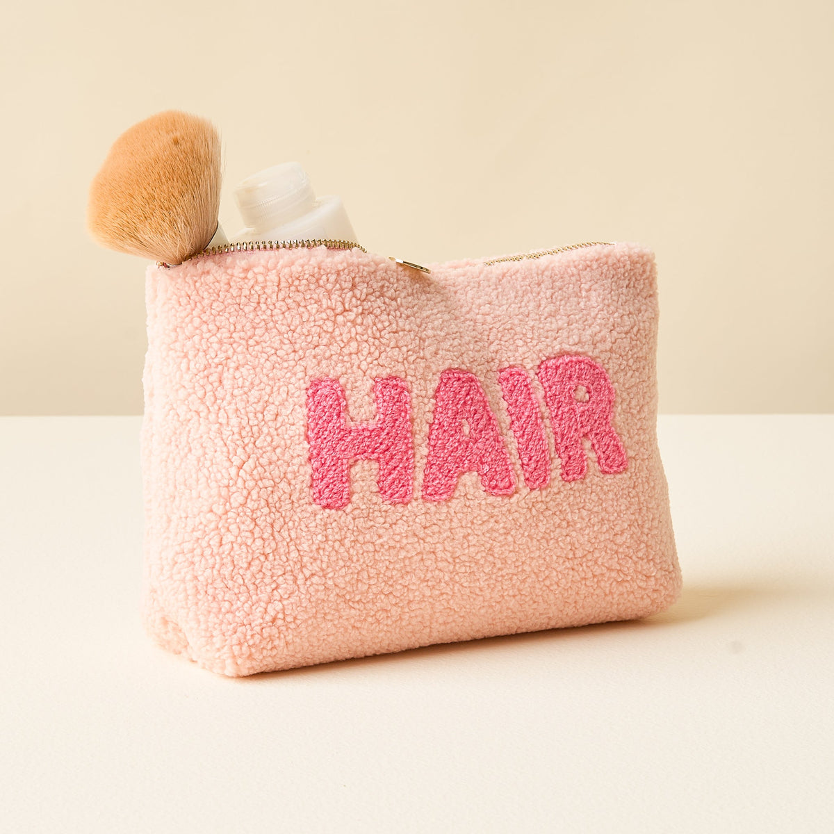 Hair Teddy Pouch