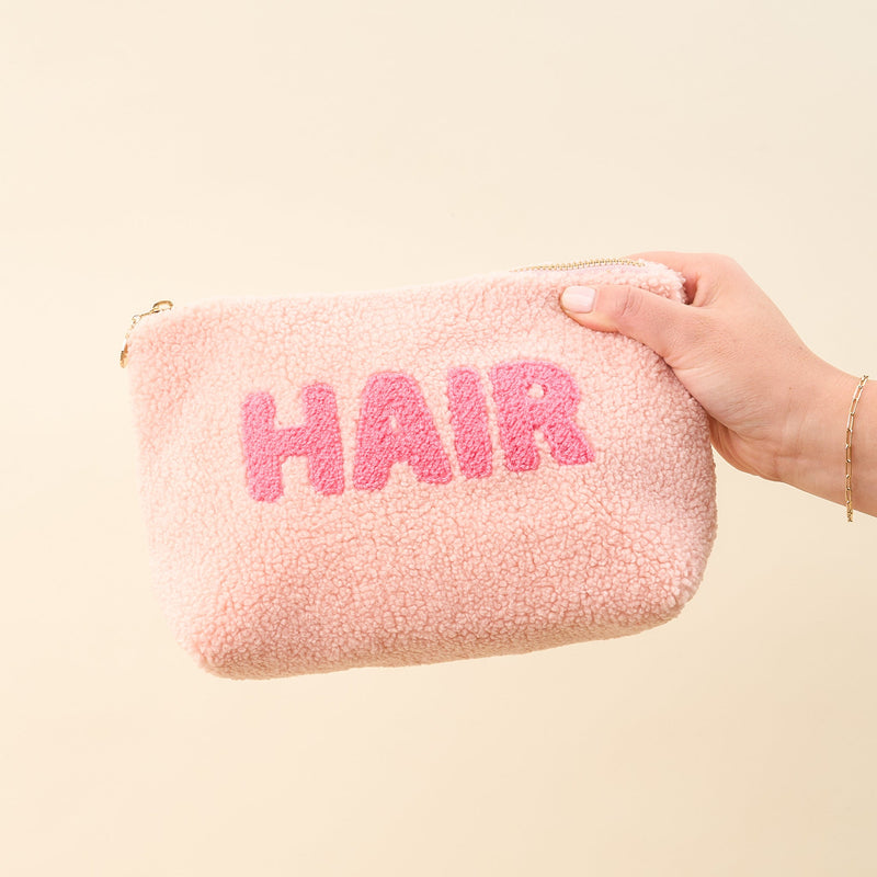 Hair Teddy Pouch