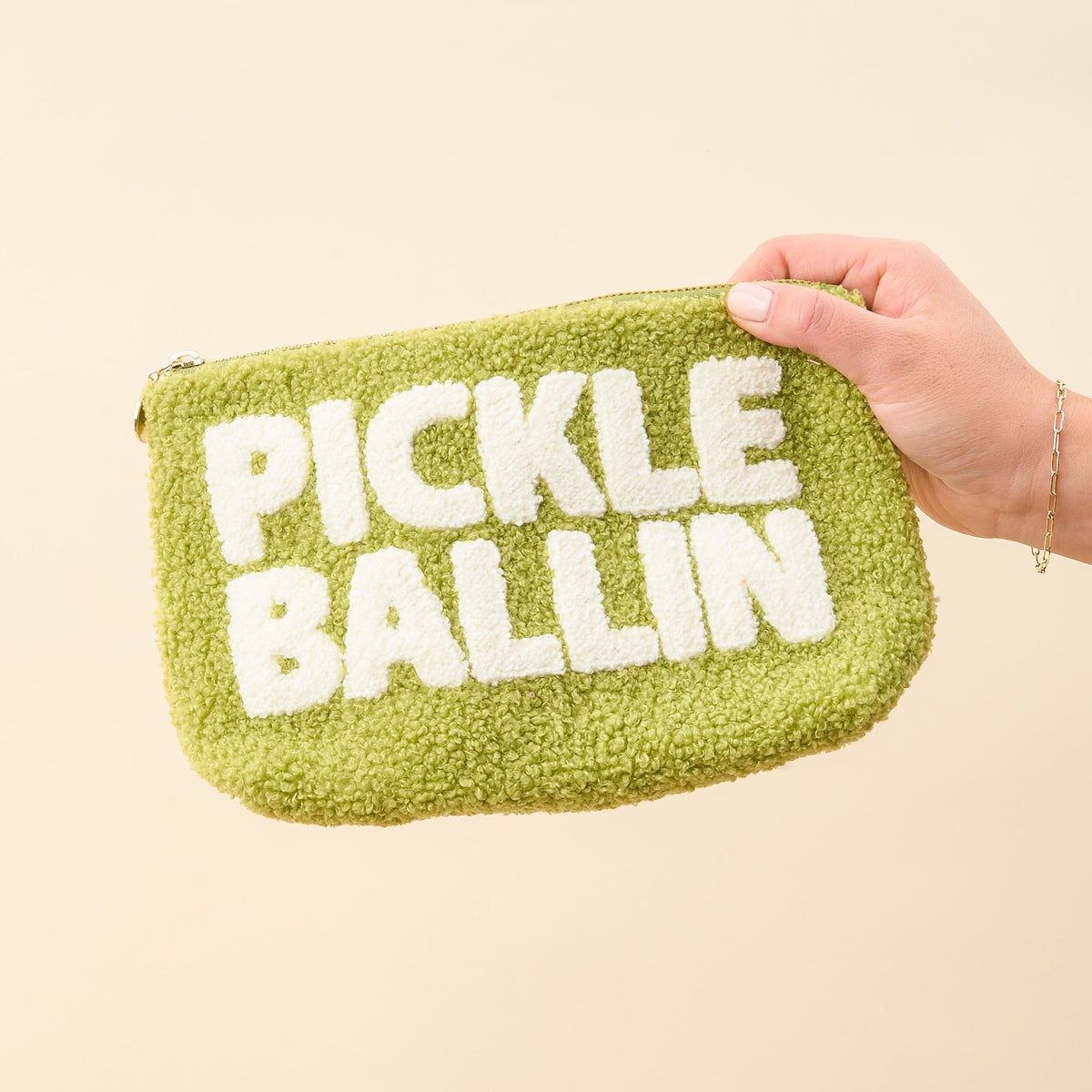 Pickleballin' Teddy Pouch