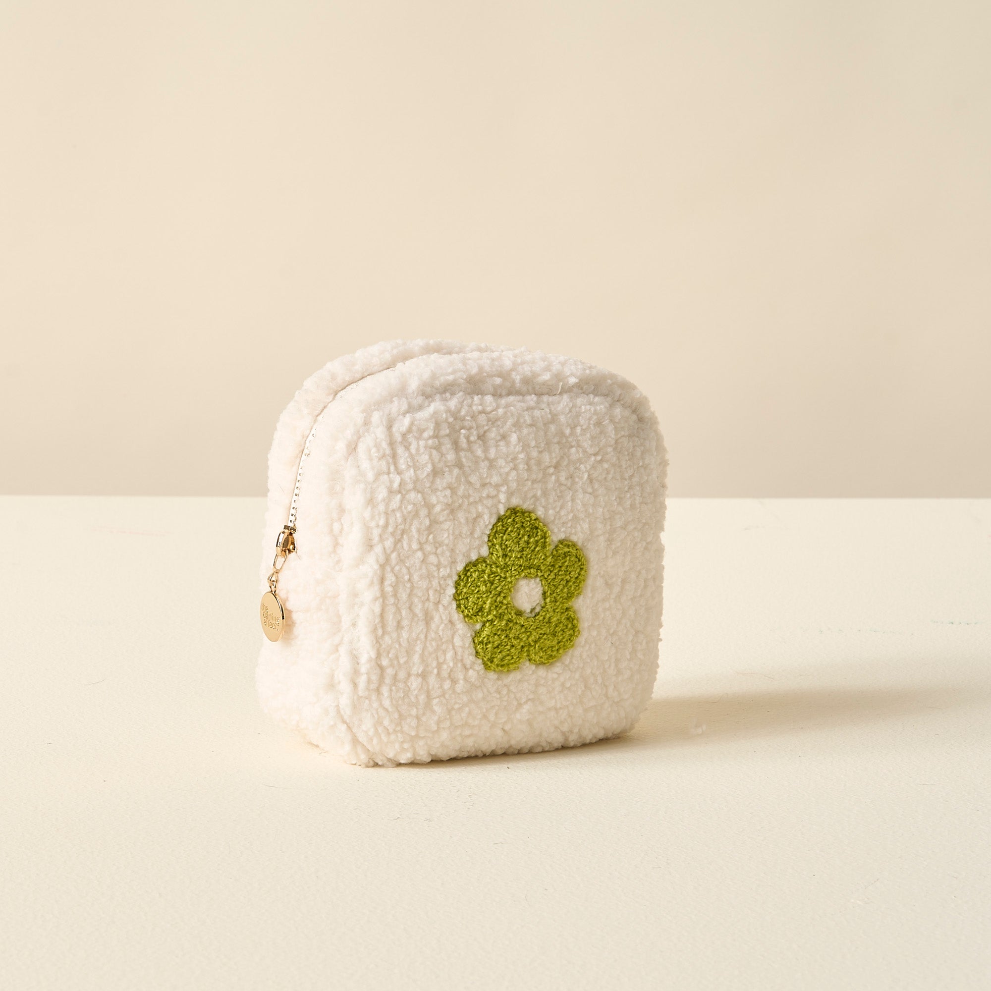 Square Flower Teddy Pouch