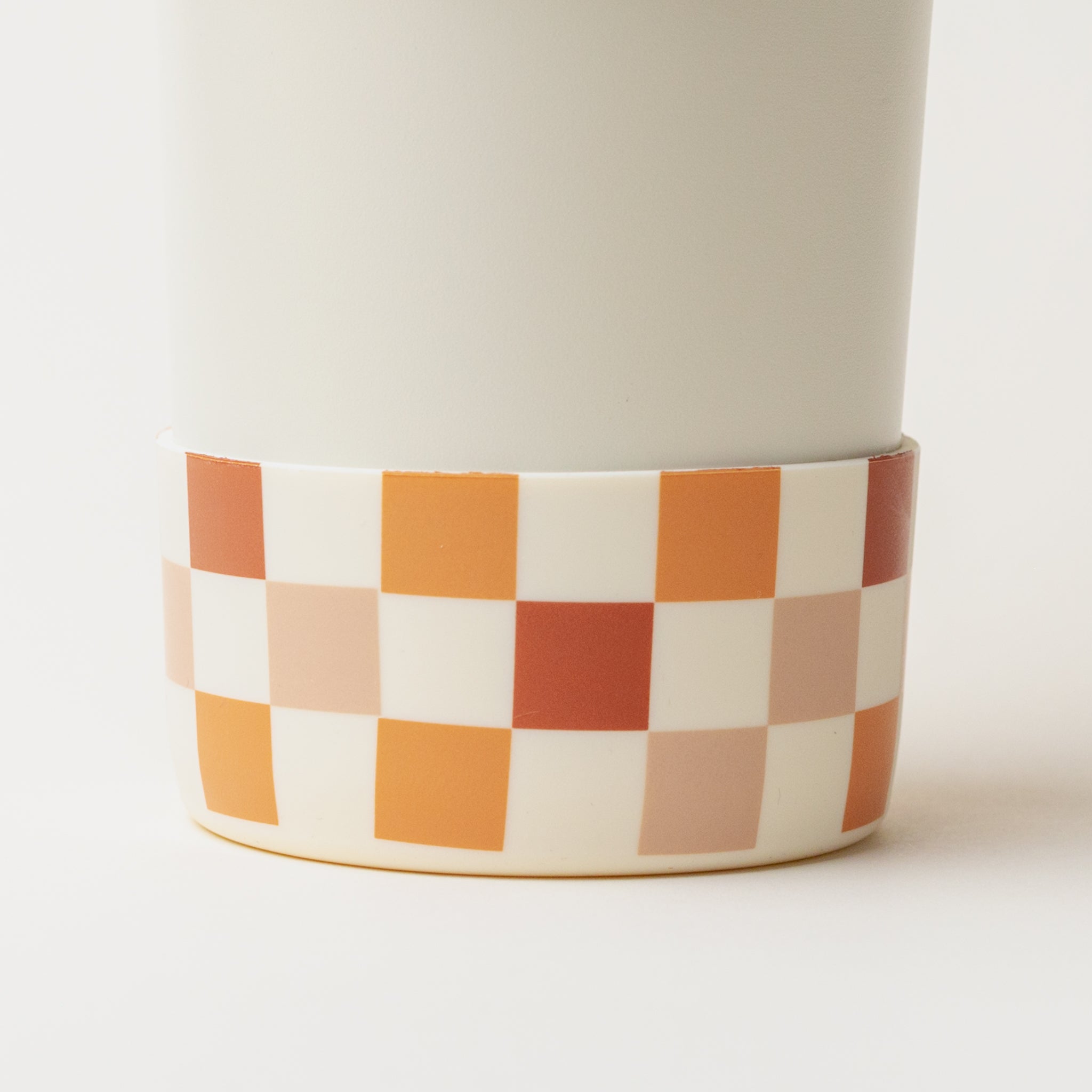 Checker Silicone Tumbler Boot