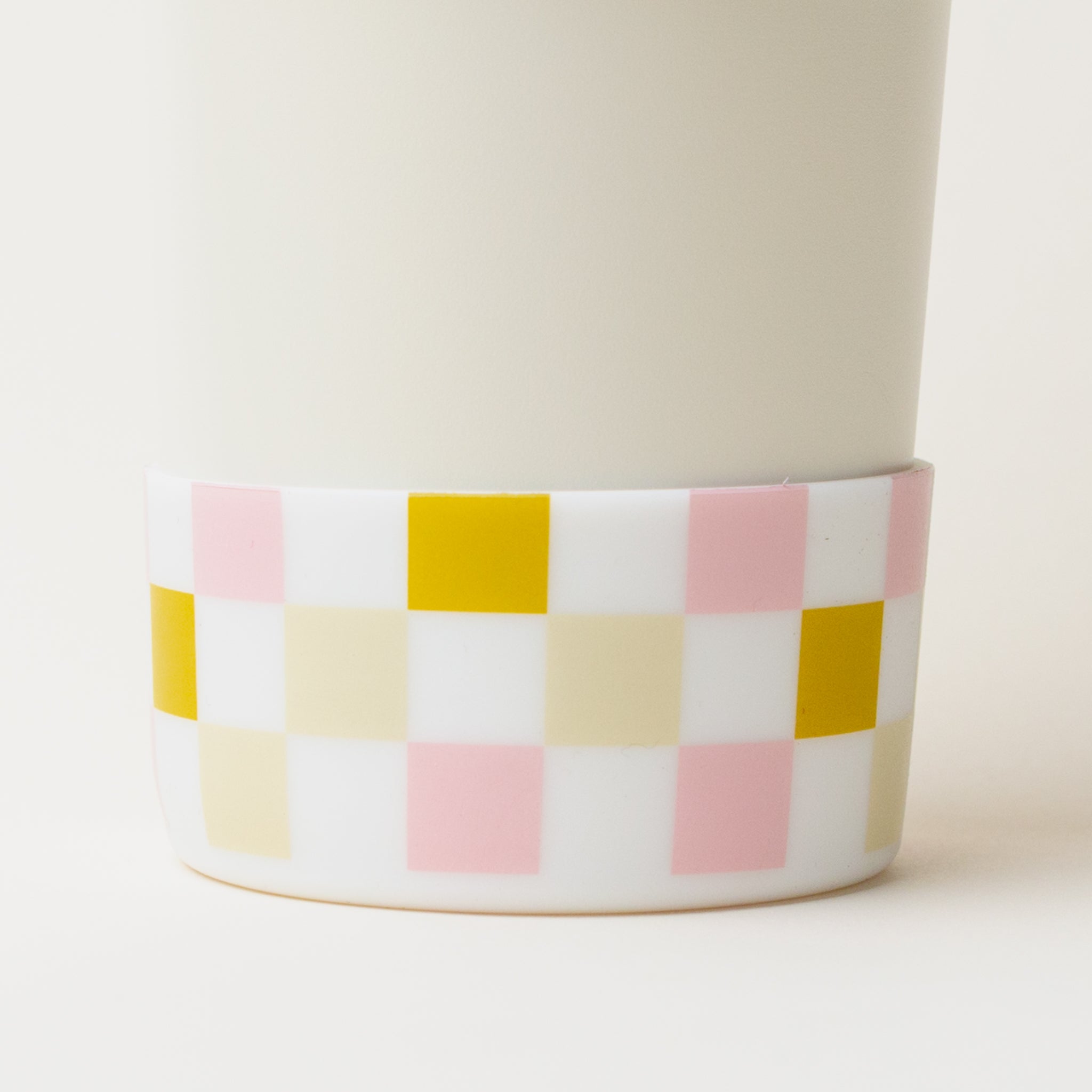 Checker Silicone Tumbler Boot