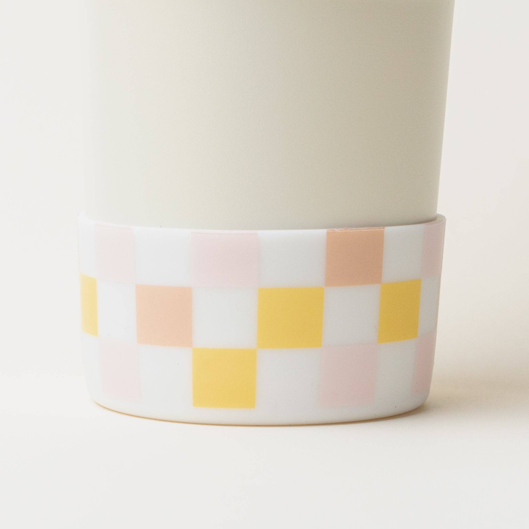 Checker Silicone Tumbler Boot