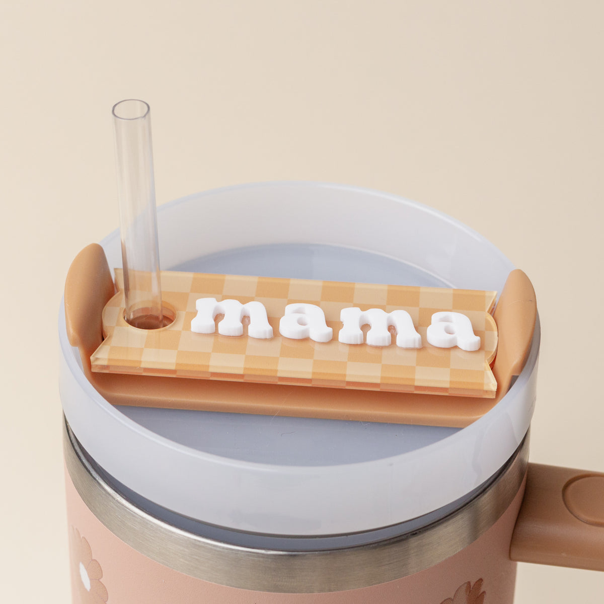 Mama Tumbler Lid Tag