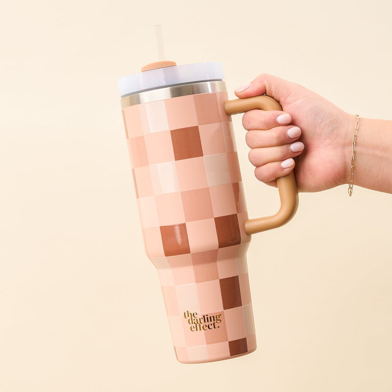 Checker Take Me Everywhere Tumbler - 40 oz