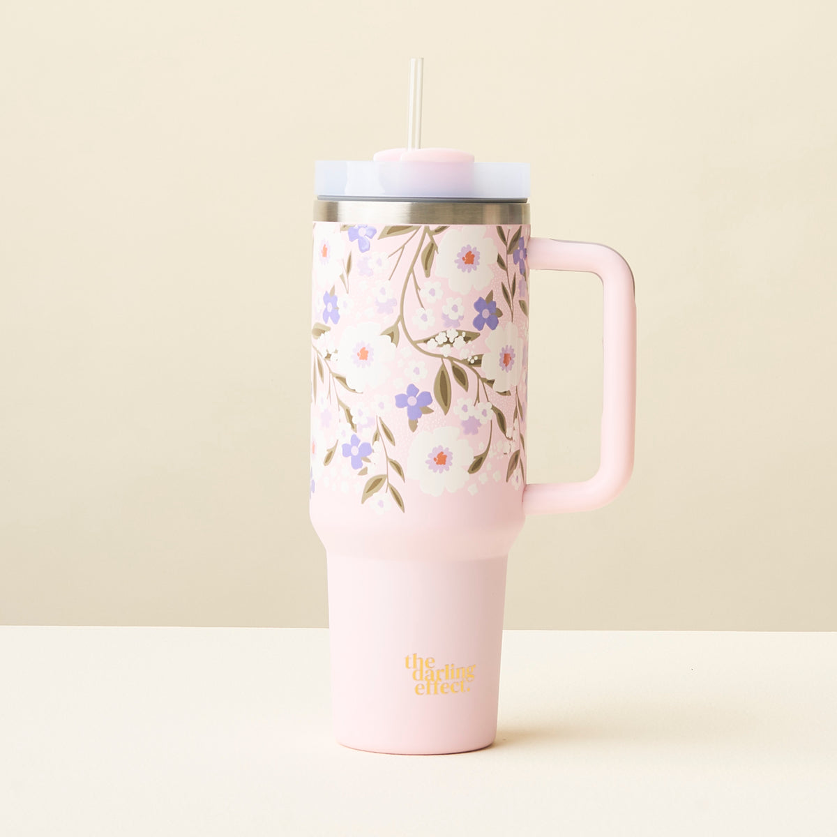 Floral Haven Lilac 40 oz Tumbler