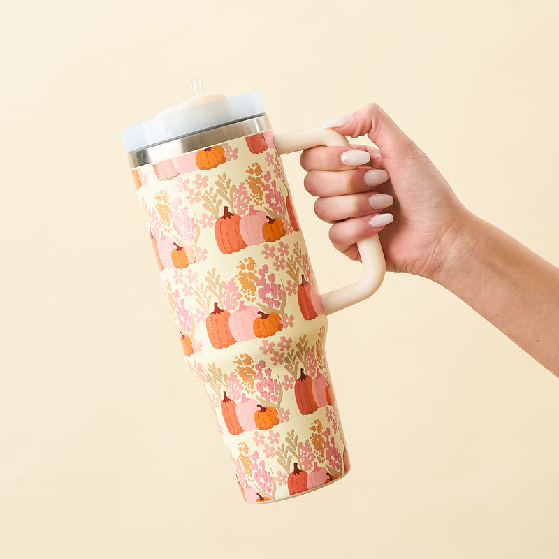 Harvest Blooms 40 oz Tumbler