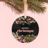 Holiday Tree Ornament - Merry Christmas
