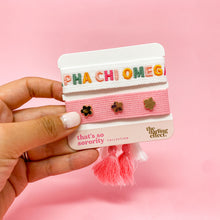 Load image into Gallery viewer, Sorority Woven Bracelet Set - 19 Chapters Available!

