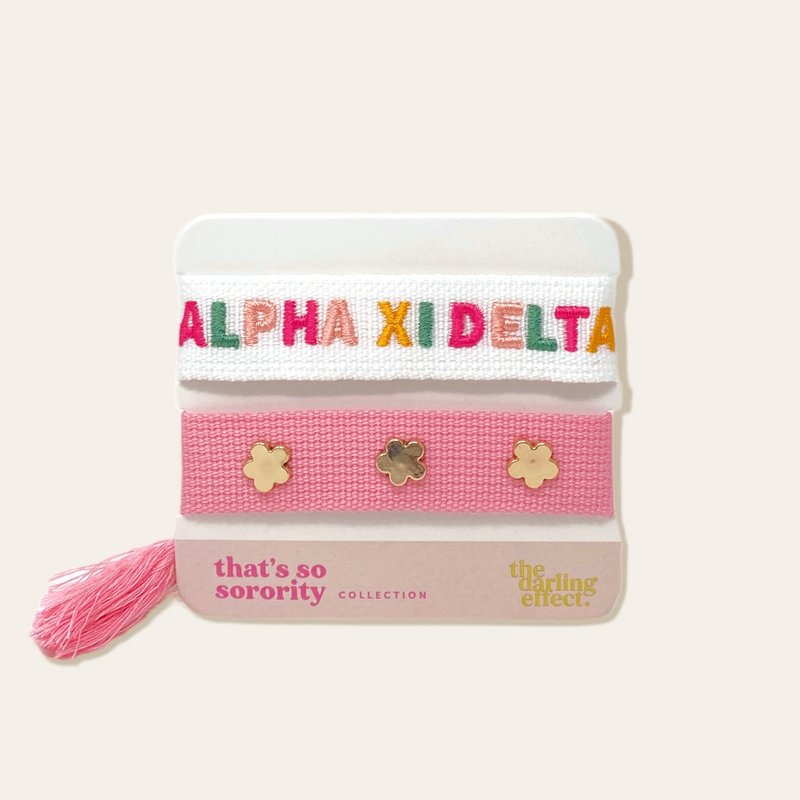 Sorority Woven Bracelet Set - 19 Chapters Available