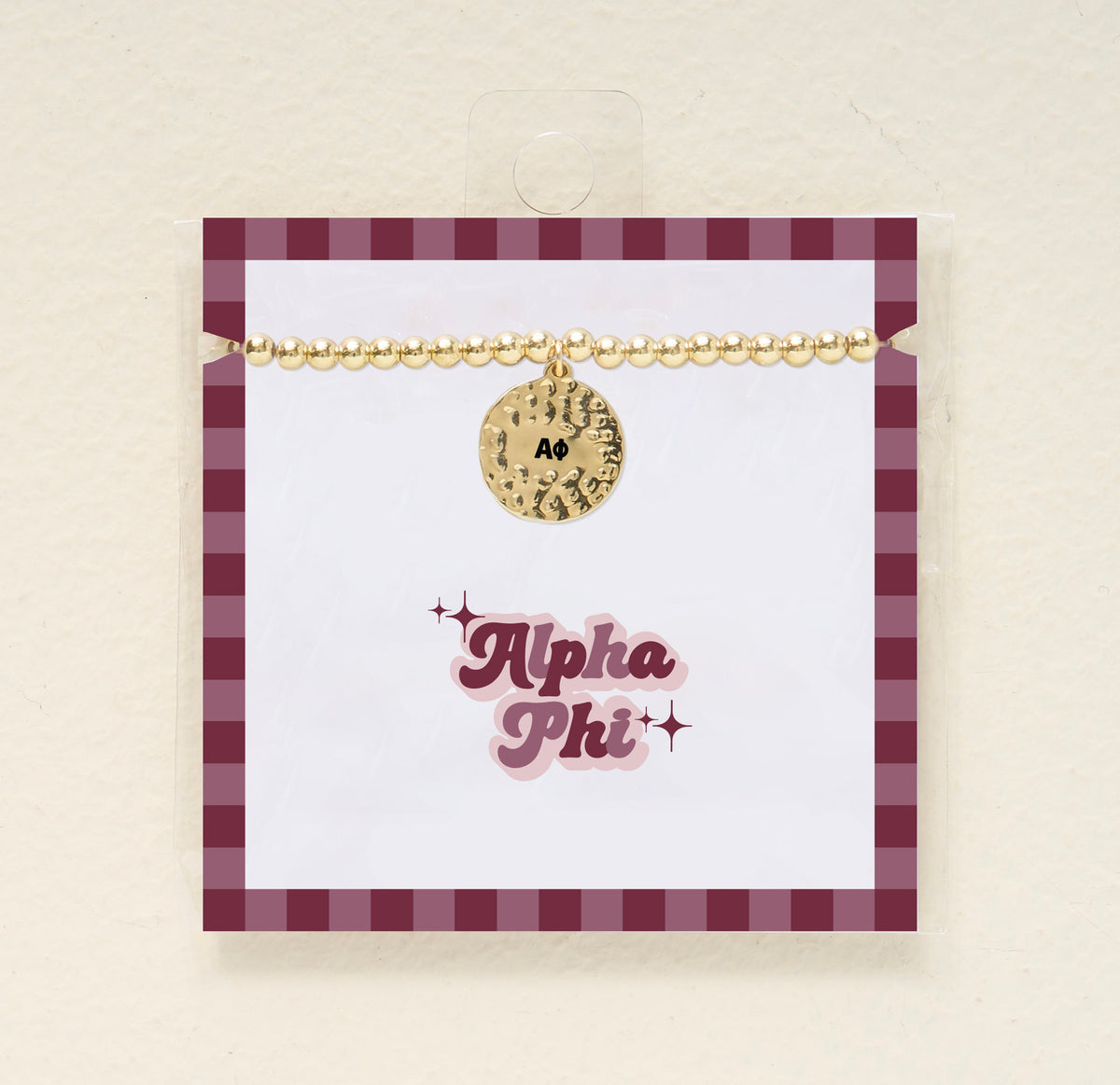 Sorority Charm Bracelet - Gold - 19 Chapters Available!