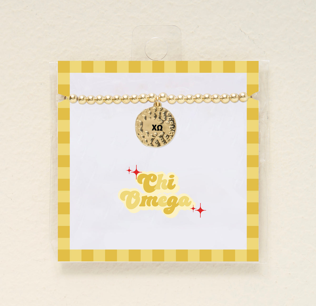 Sorority Charm Bracelet - Gold - 19 Chapters Available!