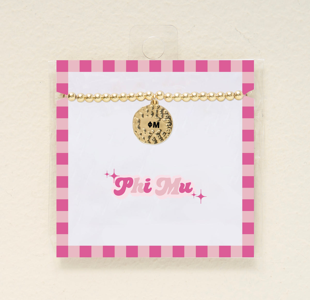 Sorority Charm Bracelet - Gold - 19 Chapters Available!