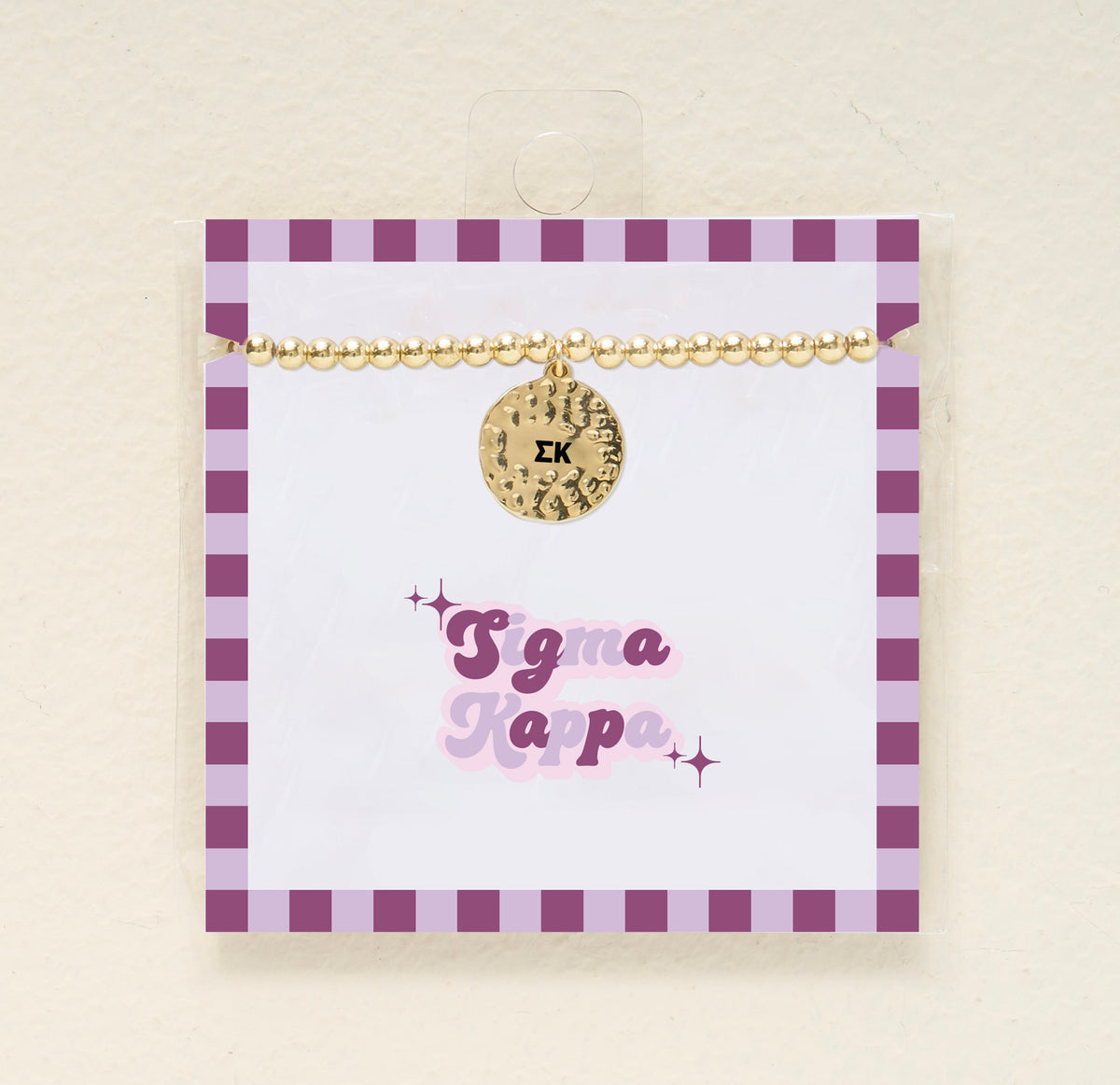 Sorority Charm Bracelet - Gold - 19 Chapters Available!