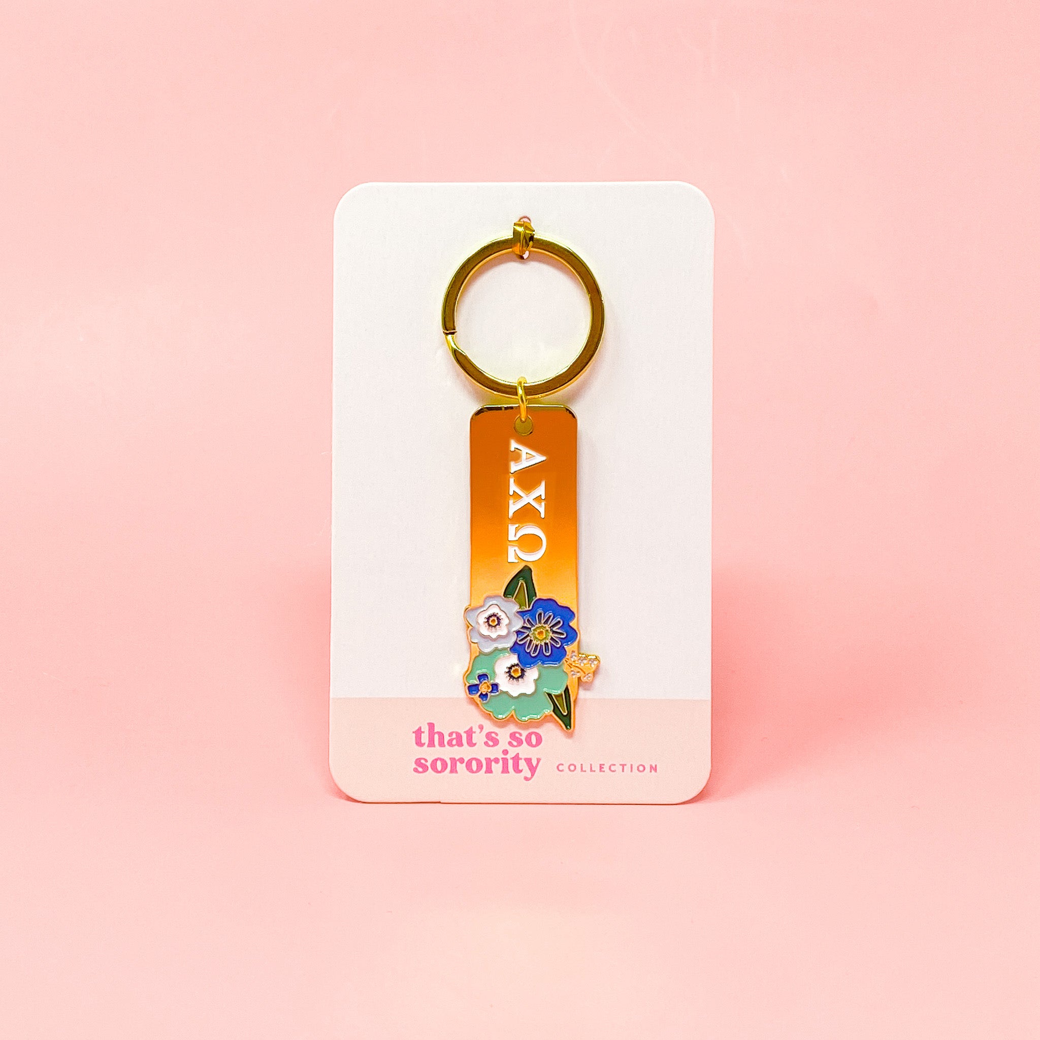 Sorority Enamel Keychain - 19 Chapters Available!