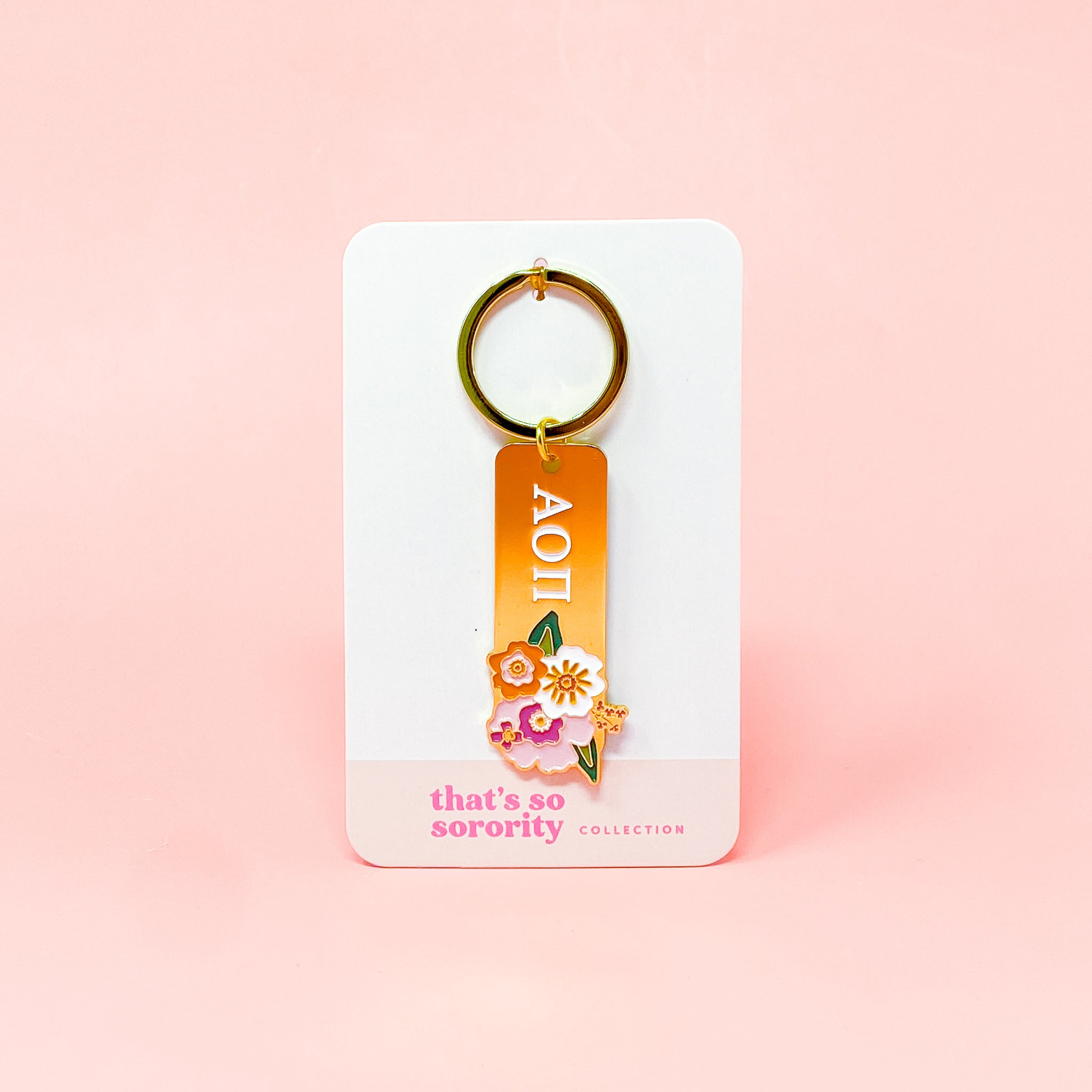 Sorority Enamel Keychain - 19 Chapters Available!