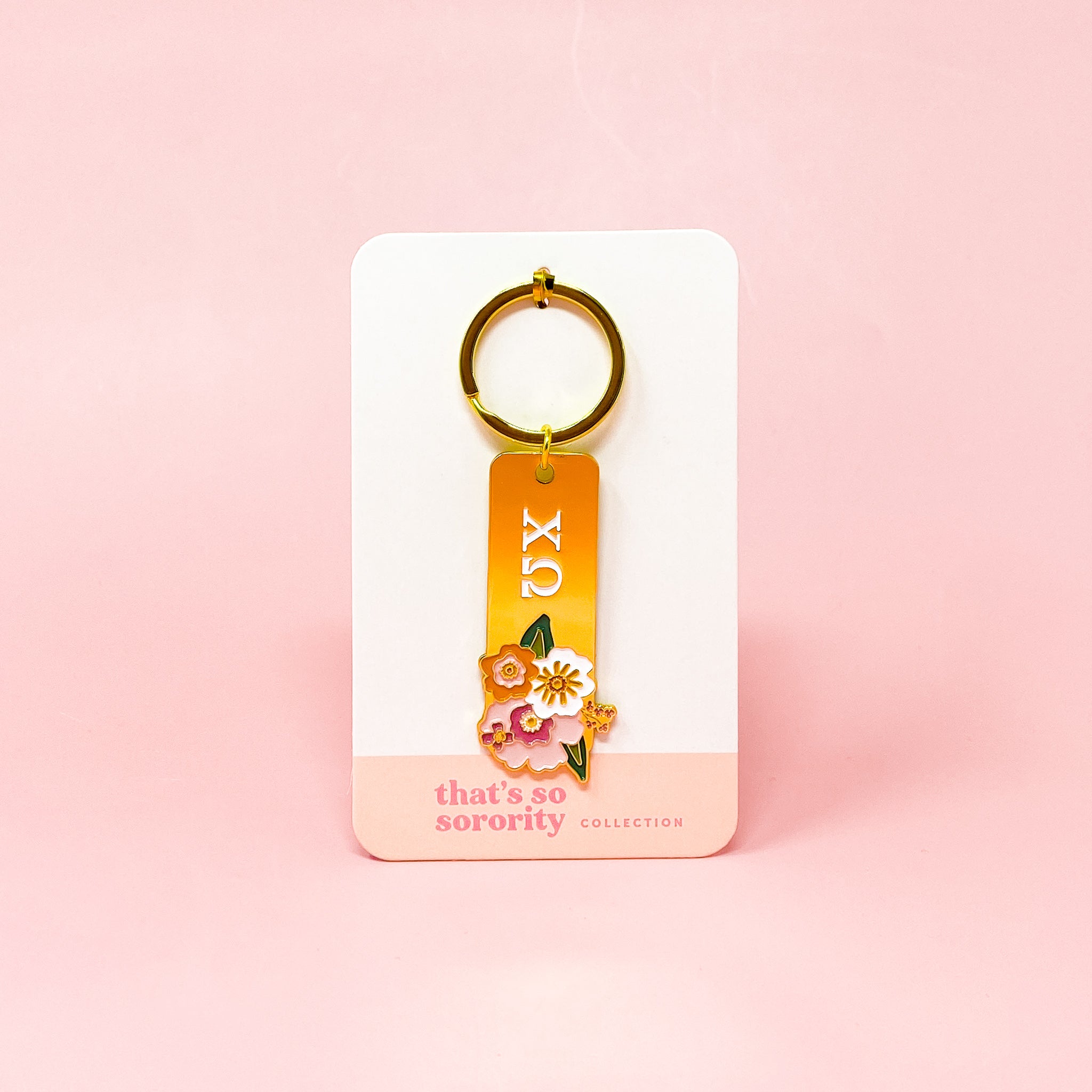 Sorority Enamel Keychain - 19 Chapters Available!