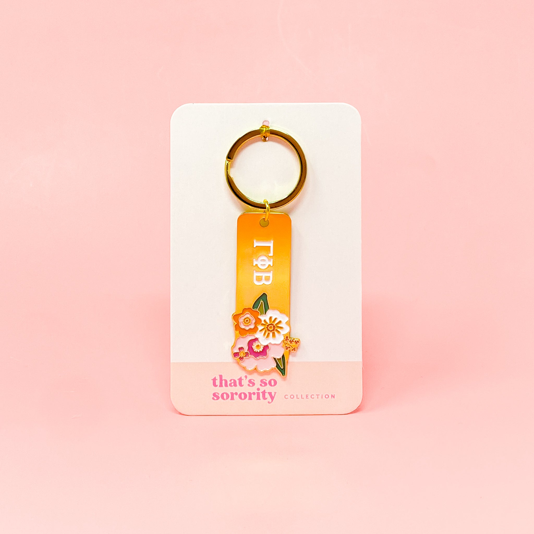 Sorority Enamel Keychain - 19 Chapters Available!