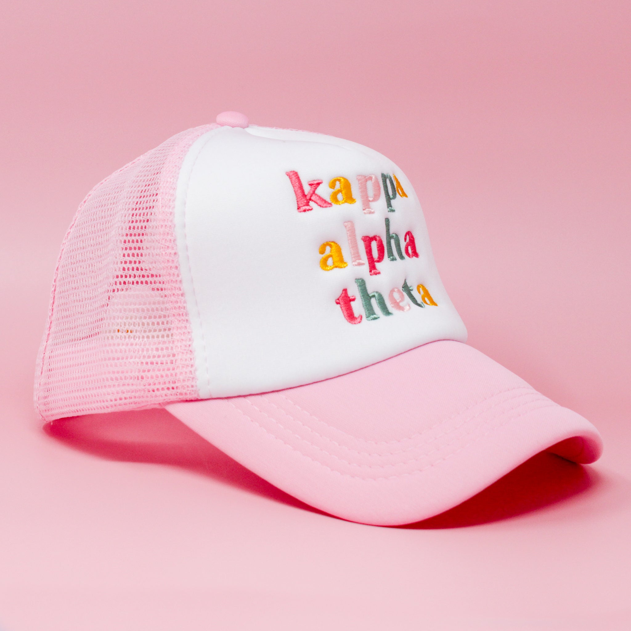 Sorority Embroidered Trucker Hat - 19 Chapters Available!