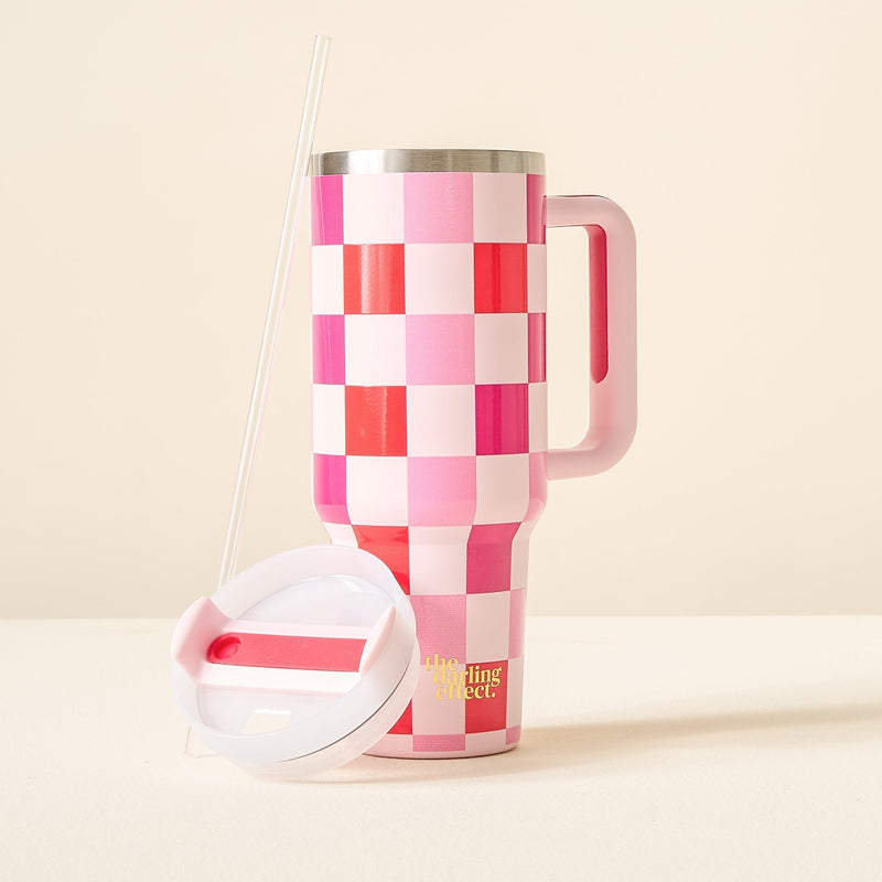 Checker Take Me Everywhere Tumbler - 40 oz