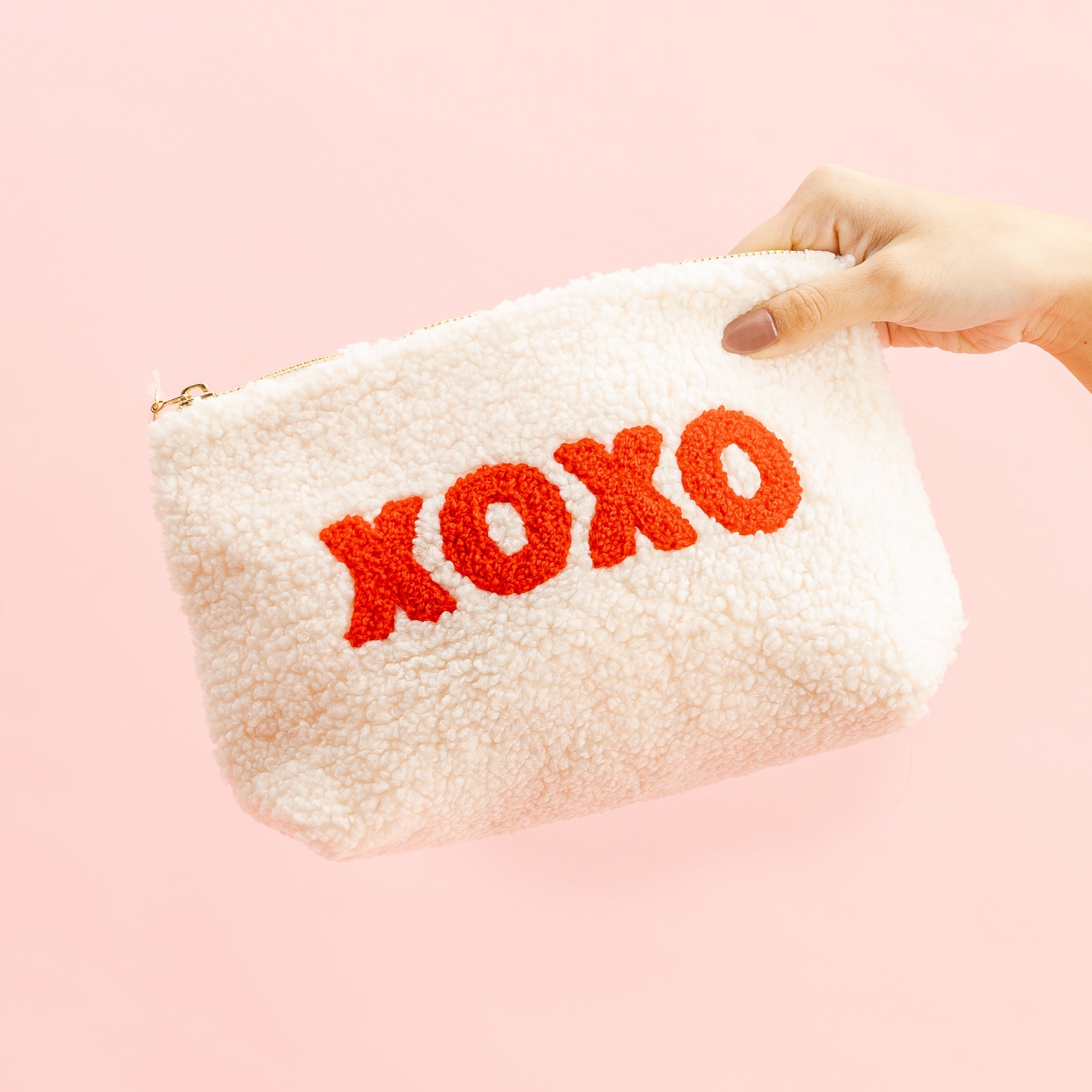 XOXO Teddy Pouch