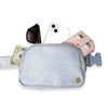 All You Need Belt Bag with Hair Scarf - Misty Blue