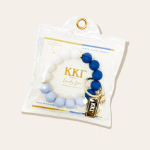 Load image into Gallery viewer, Kappa Kappa Gamma - GREEK Hands-Free Beaded Keychain Wristlet
