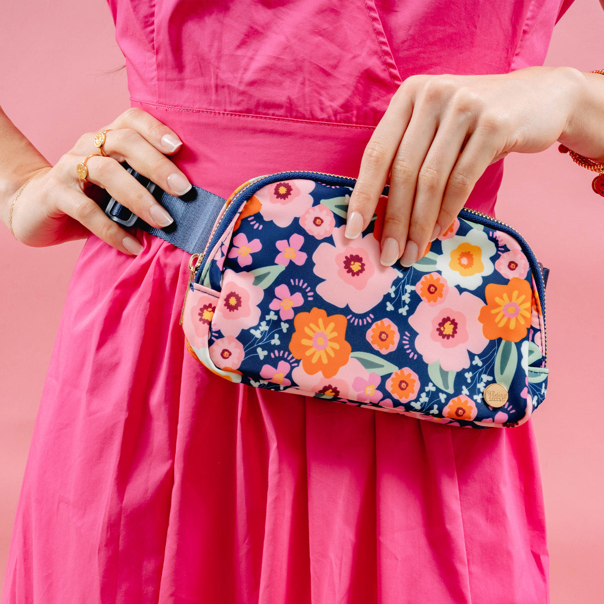 Bright + Bloomy All You Need Belt Bag + Wallet