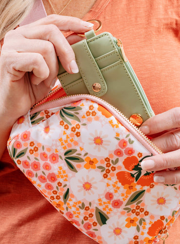 All You Need Belt Bag + Wallet - Printed Floral