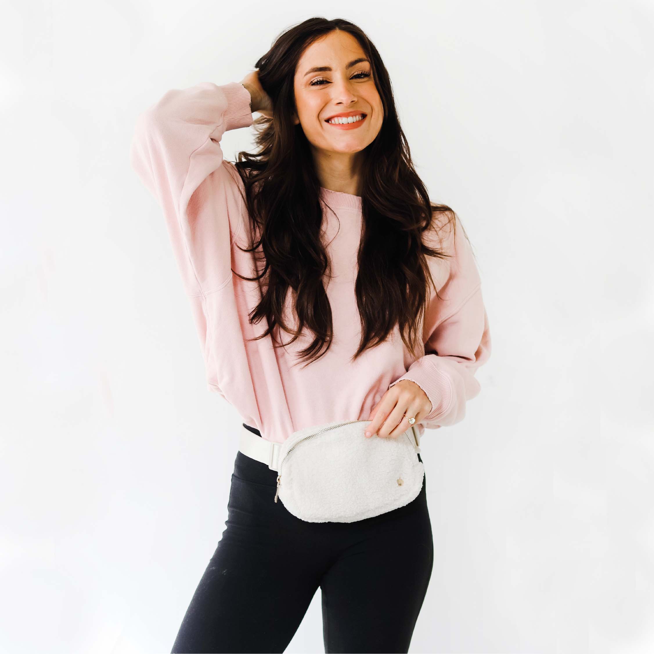 COZY All You Need Belt Bag - Cozy Cream