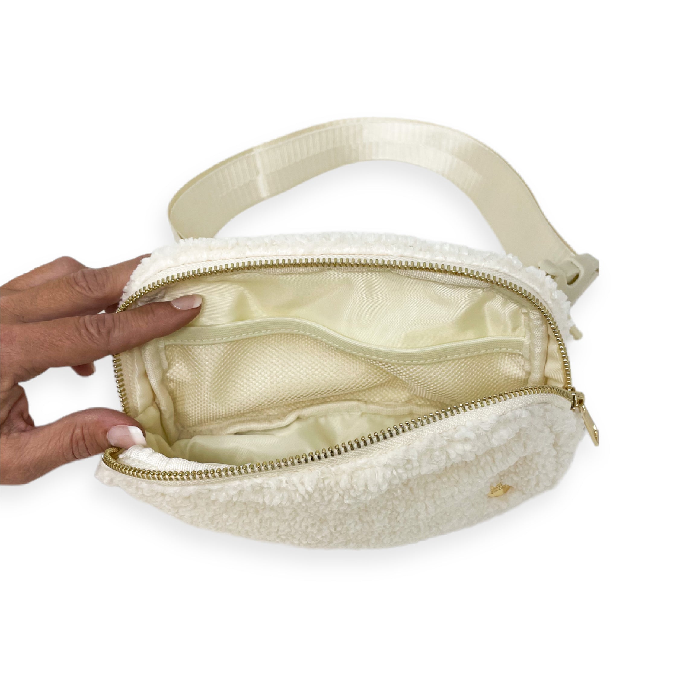 COZY All You Need Belt Bag - Cozy Cream