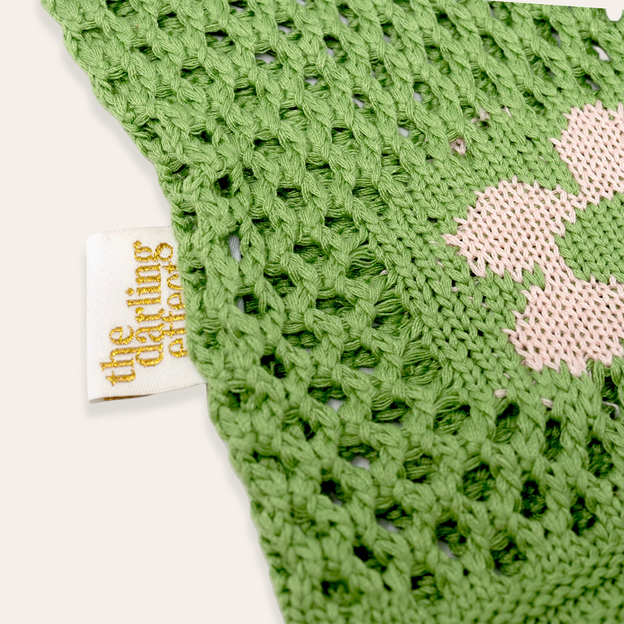 Floral Crochet Slouchy Shoulder Bag