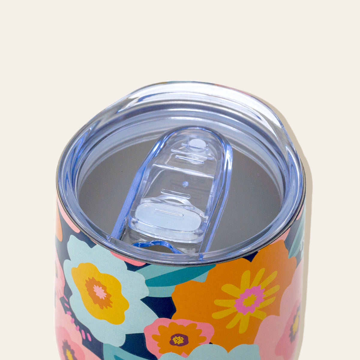 12 oz Wine Tumbler - Bright + Bloomy